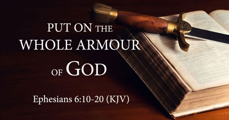 PUT ON THE ARMOR OF GOD