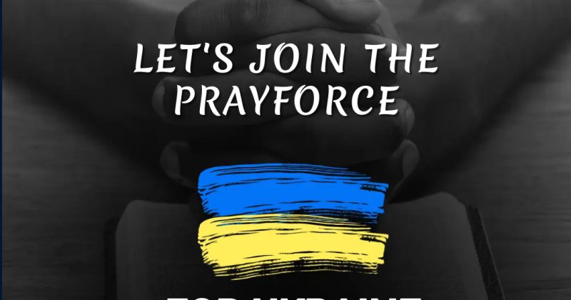 Join the Prayerforce for Ukraine